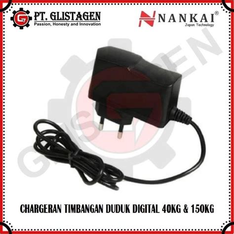 Jual Charger Timbangan Duduk Digital 40 Kg And 150 Kg Nankai Original Shopee Indonesia