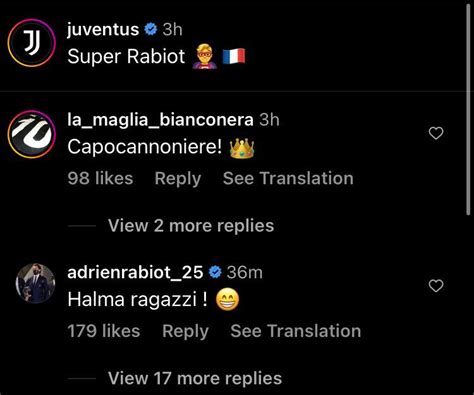 La Juve esalta Rabiot sui social il francese reagisce così FOTO