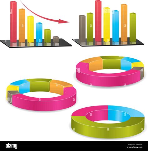 Business Graph Vector Illustration Stock Vector Image And Art Alamy