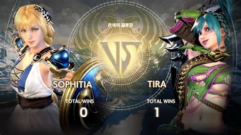 Soulcalibur Vi Sophitia Vs Tira 5 Wins Out Of 9 Games ソウルキャリバー Ⅵ ソフィー