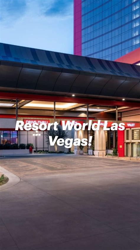 Resort World Las Vegas! | Resort, Las vegas, World