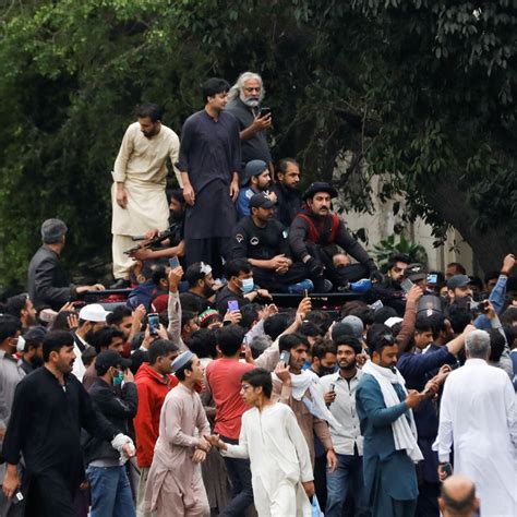 Imran Khan Arrives At Lahore High Court