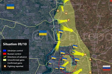 Luis02 On Twitter Update Ukraine Au 09 10 Progression Du