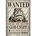 Abystyle One Piece Poster Wanted Usopp New X Cm Abysse Corp