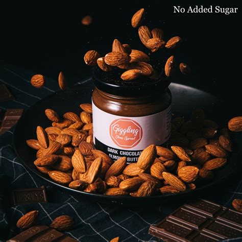 Dark Chocolate Almond Butter No Added Sugar เนยอลมอนด รสดารคชอคโก