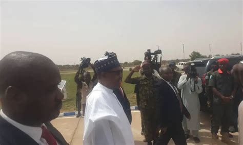 Former President Buhari Returns To Nigeria Video