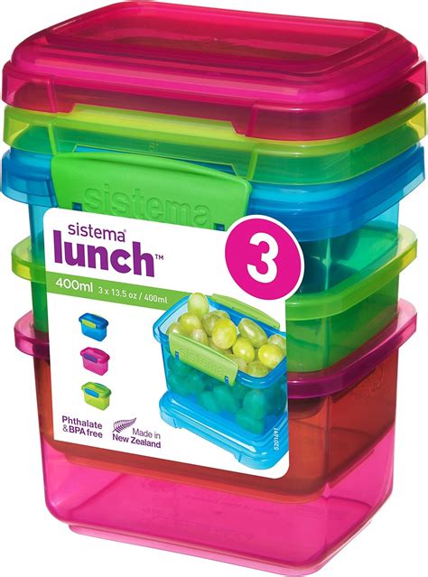 Top 10 Sistema Plastic Food Containers - Home Previews