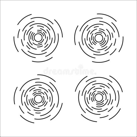 Sun Irradia El Dibujo Linear Gráfico De La Explosión De La Estrella En