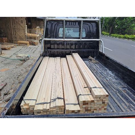 Jual Kayu Balok Kaso Jati Belanda X X Shopee Indonesia