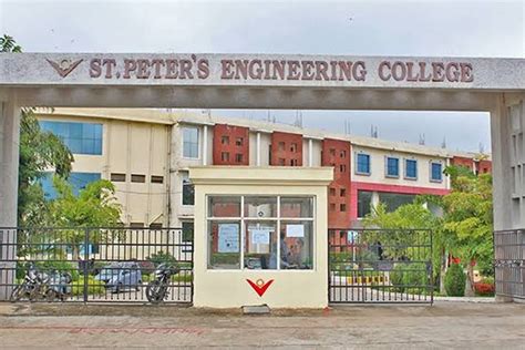 St Peter's Engineering College Hyderabad B.Tech Review by Student ...