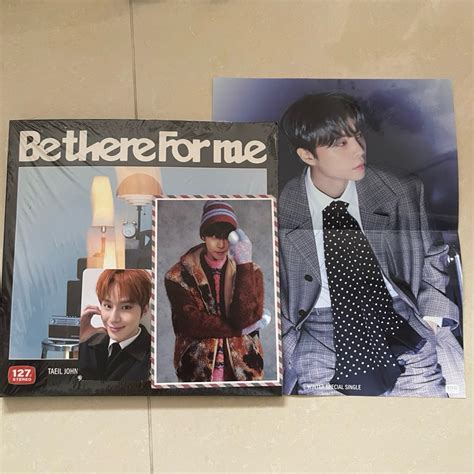 Ready Stock Nct127 Be There For Me Stereo Ver Fullset Unsealed