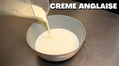 Recette de la crème anglaise facile YouTube