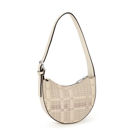 Bolso De Hombro Beige TOUS Cecilia TOUS