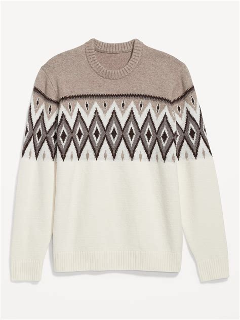 Cozy Matching Fair Isle Sweater For Men Old Navy