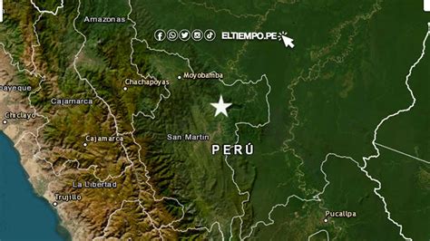 Temblor en Tarapoto hoy 14 de mayo dónde fue el epicentro del sismo