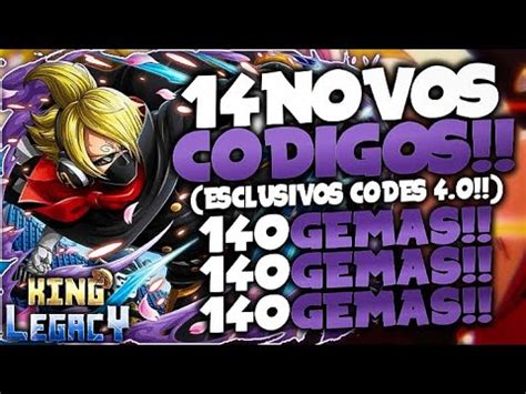 TODOS 14 NOVOS EXCLUSIVOS CODES SECRETOS No KING LEGACY CODIGOS