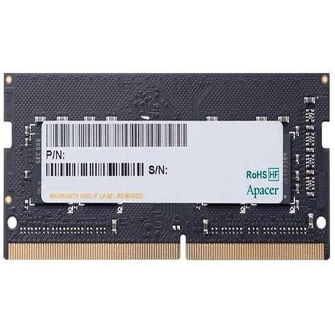 خرید و قیمت رم لپ تاپ Ddr4 تک کاناله 2133 مگاهرتز Cl15 اپیسر مدل Sod