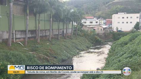 V Deo Rio S O Jo O Em Bar O De Cocais Ser Atingido Por Rejeitos Se