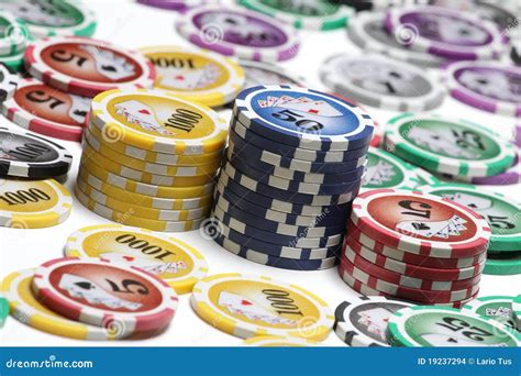 Poker coins isolated stock illustration. Illustration of vector - 19237294