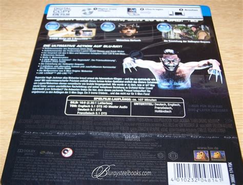 X Men Origins Wolverine Blu Ray Steelbook Media Markt Germany Hi