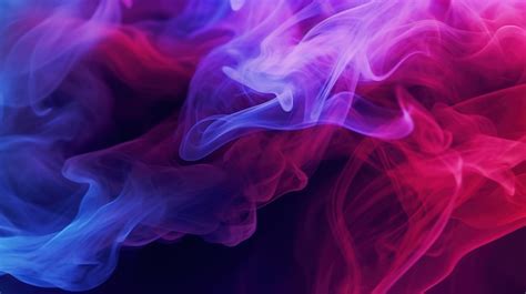 Premium Ai Image Colorful Smoke Gradients Wallpaper