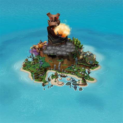 Donkey Kong Country Island Map