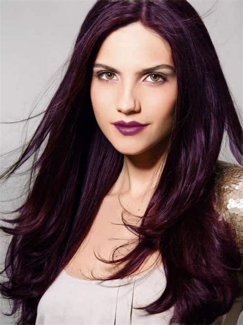 Dark Plum Hair Color – Warehouse of Ideas