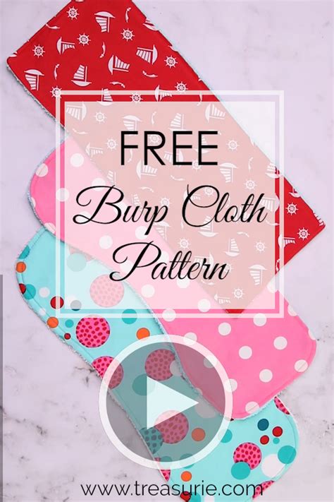 Burp Cloth Pattern Free Printable Pattern For Styles Artofit