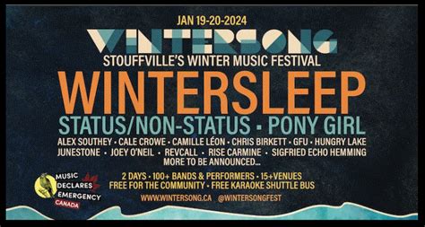 Wintersong Music Festival 2024 Discover Stouffville