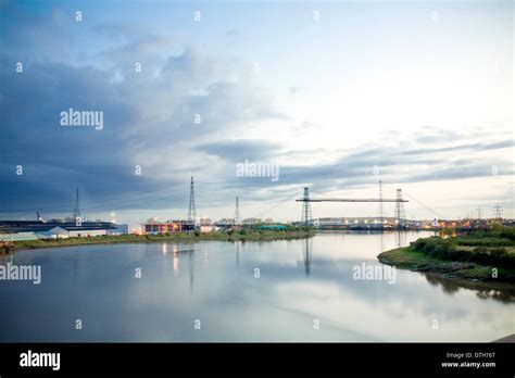 Newport Transporter Bridge Stock Photo - Alamy