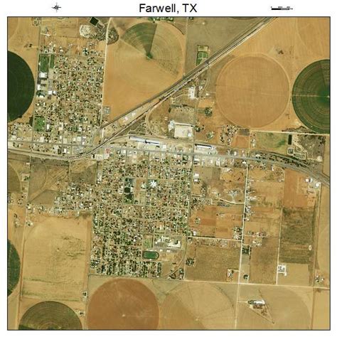 Aerial Photography Map of Farwell, TX Texas