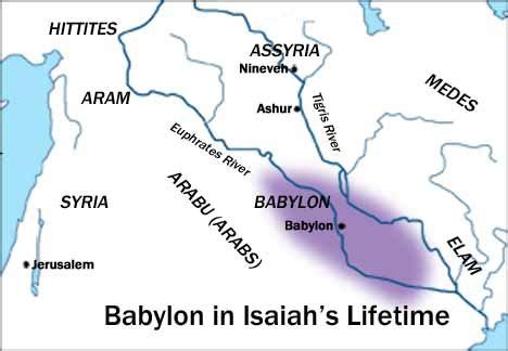 Babylon in Isaiah's time | Book of isaiah, Discipleship lessons, Isaiah