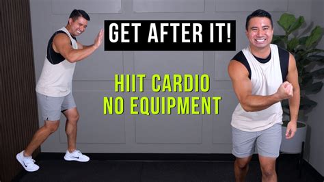 Min Hiit Home Cardio Workout Without Equipment Full Body Hiit