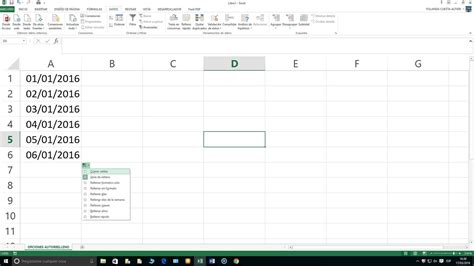 Opciones De Autorrelleno En Excel Trabajando Con Listas De Fechas