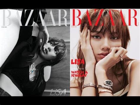 Harper S Bazaar Korea Unveils Striking June Cover Photos Of BLACKPINK S