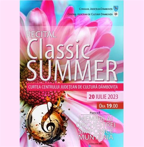 Hai și tu la concertul Classic Summer suținut de instrumentiști ai