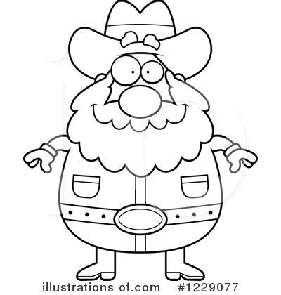 Prospector Clipart #1229077 - Illustration by Cory Thoman