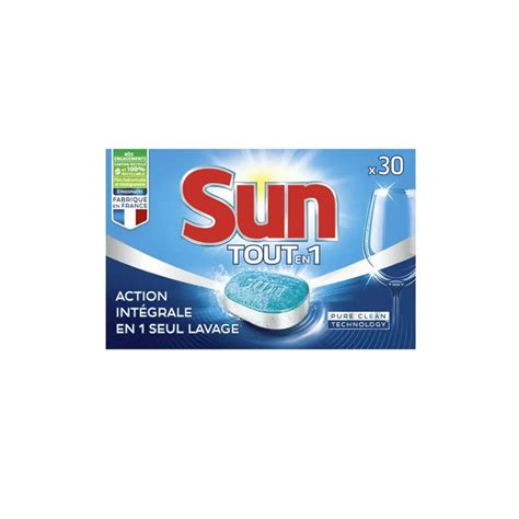 Pack De 2 SUN Tablettes Lave Vaisselle Tout En 1 Citron X30