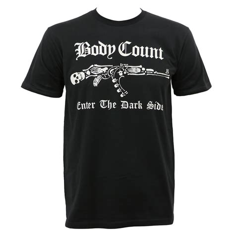 Body Count Enter The Dark Side Slim Fit T-Shirt - Merch2rock ...