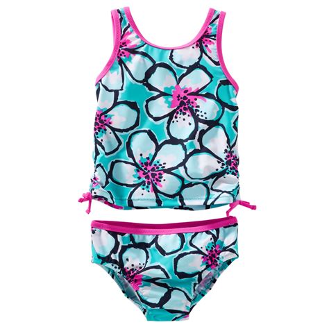 Tropical Floral Swimsuit Floral Swimsuit Baby Girl Swimwear Baby