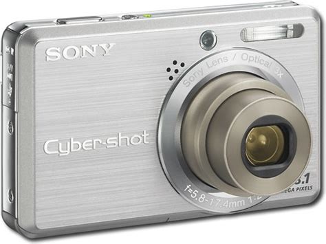 Best Buy Sony Cyber Shot 81 Megapixel Digital Camera Silver Dsc S780