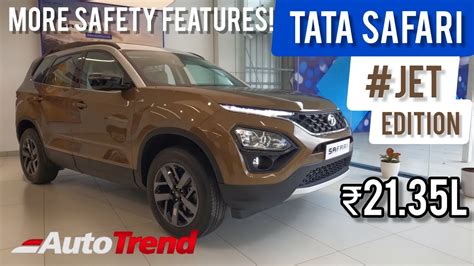 Tata Safari Jet Edition First Look Most Detailed Walkaround Review