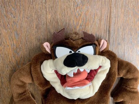 Vintage Applause Looney Tunes Tasmanian Devil Taz Hand Puppet