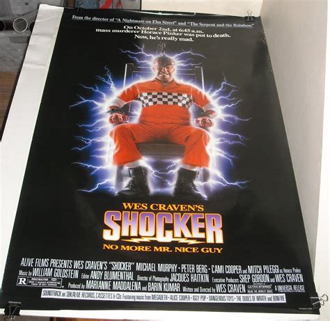 ROLLED 1989 SHOCKER MOVIE POSTER WES CRAVEN HORROR MITCH PILEGGI ...