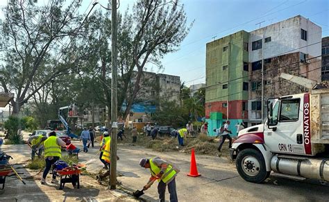 Mejoran imagen urbana en la colonia Vistalmar Imagen y Política