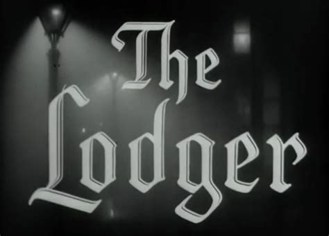 The Lodger (1944) - Film Noir