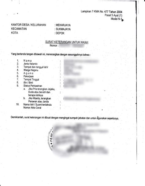 Dapatkan Contoh Surat N Dan N Contoh Surat Paling Lengkap