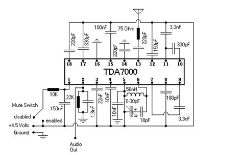 Tda7000 Circuit Diagram