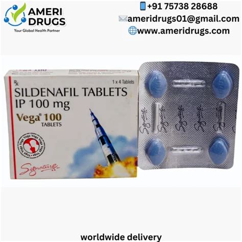 Vega Sildenafil 100 Mg Tablet At Rs 15 Stripe Erectile Dysfunction