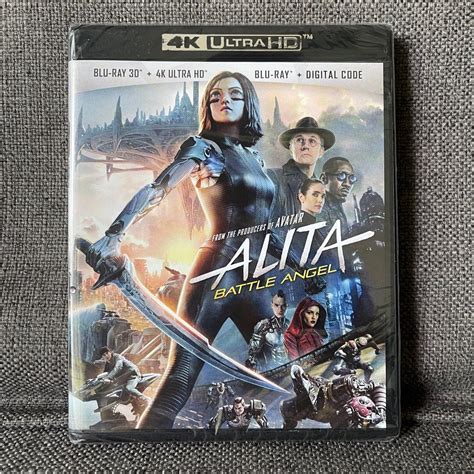 Alita Battle Angel 4K UHD Blu-ray + 3D Blu-ray, Hobbies & Toys, Music ...